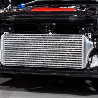 Front Mount Intercooler Kit (suits Subaru 15+ VA STI) - Black PWFMIC08B