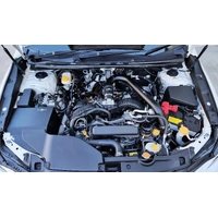 Process West Stage 1 Kit Retains Factory Crash Bar Intercooler Core Suit PW Intake Manifold (WRX VB 22+) - Black SKU: PWFMIC10BIM