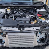 2022+ WRX stage 2 front mounted intercooler kit raw PWFMIC11