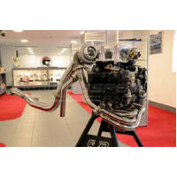  Rotated T3 Turbo Up Pipe & Down Pipe Ext Gate for Subaru WRX STI 94-07/FXT 97-08/LGT 89-03