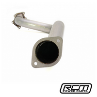 RCM 3" Open Neck JDM Twin Scroll Catless Downpipe for Subaru WRX/STI 01-07