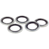 Raceworks Dowty Seal ID10mm 5Pk ID 14mm RWF-180-14MM
