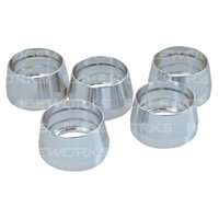 Raceworks Teflon Hose Olive Inserts 5Pk AN-6 RWF-299-06