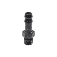 Raceworks Male NPT 1/8'' To 1/4'' () Barb 3/16" RWF-421-02-03BK