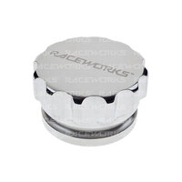 Raceworks Weld On Aluminum Filler With Polished Female Cap 1In 1.5" RWF-460-24-A