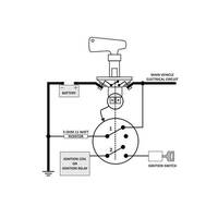 Raceworks Battery Master Switch With Field Cut  RWM-010
