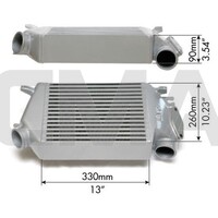 AVO Top Mount Intercooler (Liberty GT/Outback XT 10-14/WRX 15+/Forester XT 13+) Core