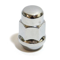 Wheel Nut Acorn Bulge 7/16 Chrome 35mm 20pcs