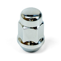 Wheel Nuts Acorn Bulge 12 x 1.50 Chrome 35mm 5Pk