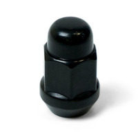 Wheel Nuts Acorn Bulge 14 x 1.50 Black 35mm 5Pk