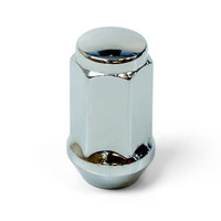Wheel Nut Flat Head Bulge 1/2 Chrome 40mm 20pcs