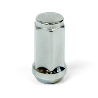 Wheel Nut Flat Head Bulge 14x 1.5 Chrome 45mm 20pcs