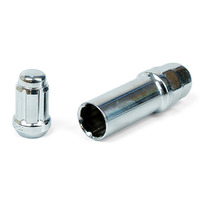Wheel Nuts S/D 6 Spline 1/2 Inc Key Chr 10Pk