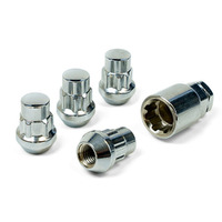 Lock Nuts Splined Bulge 12mm x 1.50 Pk 4