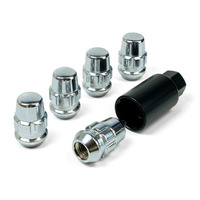 Lock Nuts Splined Acorn Bulge 12mm x 1.50 Pk 5