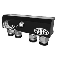 Diff Breather Kit 4 Port for Nissan PATROL GU Y61 1997-2015