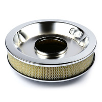 Chrome Filter Assembly 14" x 3" Recessed Holley