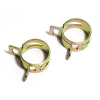 Hose Clamps Spring 14mm 9/16 ID Hose Pk2