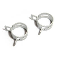 Hose Clamps Spring 16mm 5/8 ID Hose Pk2