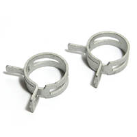 Hose Clamps Spring 19mm 3/4 ID Hose Pk2