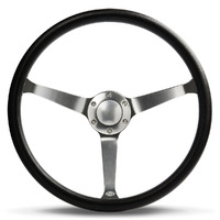 Steering Wheel Poly 15" Classic DD Satin Alloy Solid