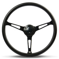 Steering Wheel Poly 15" Classic DD Black Alloy Slots