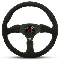 Steering Wheel Suede 14" ADR Tokyo Motorsport Black Spoke
