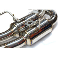 Invidia R400 Turbo Back Exhaust System w/Ti Tips for Subaru WRX 15-21 (Auto)