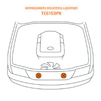 TransChill Transmission Dual Cooler Kit for LAND CRUISER 200 (TCD615DPK)