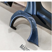 Varis – GR Yaris Arising 1 – Rear Skirt with Carbon Heat Shields – Matte Black – VATO-332