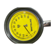 WHITELINE Whiteline Motorsport Tyre Pressure Gauge 0-60 Psi