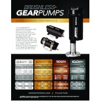 AEROMOTIVE 3.5 Brushless Gear Pump – Signature(11185)