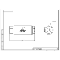 AEROMOTIVE SS Series 40-Micron Fuel Filter(12303)
