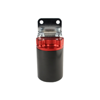AEROMOTIVE 10 Micron, Red/Black Canister Fuel Filter(12317)