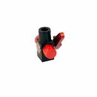 AEROMOTIVE Valve, Shut Off, Three Way, Dash Mount, AN-06(44606)