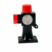 AEROMOTIVE Valve, Shut Off, Three Way, Tall Mount, AN-08(44612)