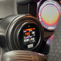 CANchecked MFD15 Gen2 OLED Programmable CanBus Gauge Display Kit for Fiat 595 Abarth