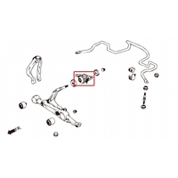 FRONT COMPLIANCE BUSHING HONDA, CIVIC, INTEGRA, DC2 94-01, EG, EH, EJ1/2