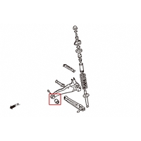 REAR TRAILING ARM BUSHING MITSUBISHI, LANCER EVO, LANCER MIRAGE, 1- CD9A/CE9A, 93~96, 97~00