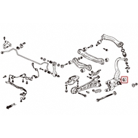 REAR SHOCK ABORBERED/KNUCKLE BUSHING HONDA, ACCORD CL, YA1, CB1/2/3/4, CD3/4/5/6/7/9
