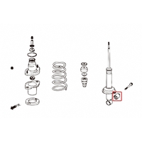 REAR SHOCK ABSORBER BUSHING HONDA, CIVIC, EM2, ES1, EP1/2/3/4, EU