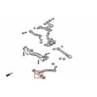 REAR TRAILING ARM BUSHING MITSUBISHI, LANCER EVO, CN9A, CP9A, CT9A