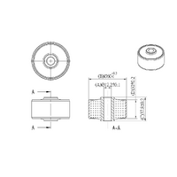 REAR DIFF SUPPORT ARM BUSH 60MM MITSUBISHI, LANCER EVO, CN9A, CP9A, CT9A