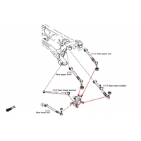 REAR LATERAL ARM MAZDA, MX5 MIATA, RX8, SE3P 03-12, NC 06-14