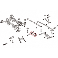 REAR TOE CONTROL ARM SUBARU, TOYOTA, 86, BRZ, FR-S, IMPREZA, LEGACY, OUTBACK, XV, BS 14-, ZC 6, ZN6,