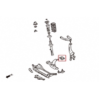 FRONT LOWER CONTROL ARM BUSHING TOYOTA, LEXUS, CROWN, CROWN MAJESTA, GS, IS, MARK X/REIZ, GRL10 12-, GRX120 04-09, G