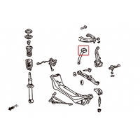 FRONT TENSION/CASTER ROD BUSHING TOYOTA, MARK II/CHASER, JZS 17# 99-07, JZX90/100