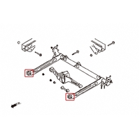 REAR BEAM BUSHING NISSAN, SENTRA/SYLPHY, B15/N16 00-06