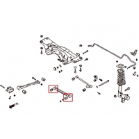 REAR FRONT LATERAL ARM BUSHING SUBARU, IMPREZA, LEGACY, SF 97-02, STI GC/GF/GM 92-00, WRX GC/GF/GM 92