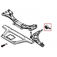 FRONT LOWER ARM BUSH BMW, 3 SERIES, Z4, E46, E85/E86